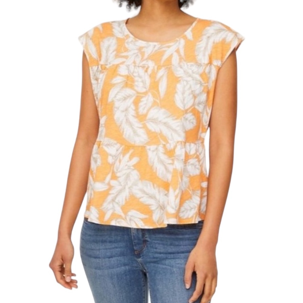 Ann Taylor Loft Outlet Sleeveless Tiered Top NWOT (J)